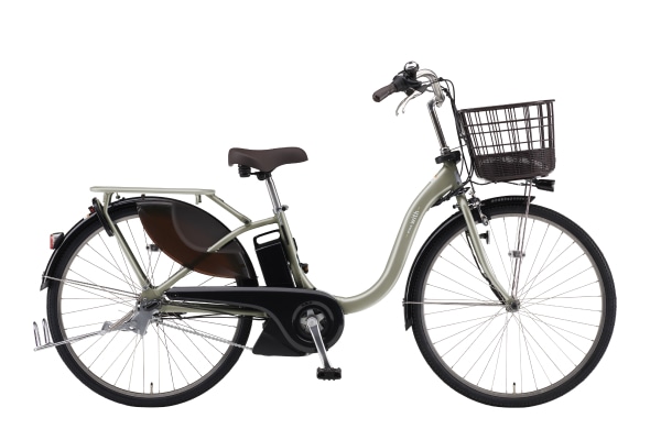 電動アシスト自転車 シティサイクル・ママチャリ YAMAHA(ヤマハ) PAS With  シャンパンシルバー 26インチ 2025年モデル PA26HGWL5J