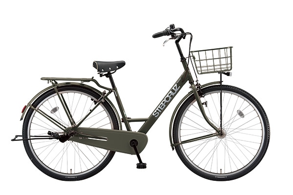 シティサイクル・ママチャリ BRIDGESTONE(ブリヂストン) ステップクルーズ T.Xマットカーキ 26インチ 2022年モデル ST60T2