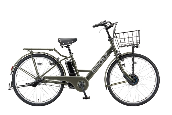 電動アシスト自転車 シティサイクル・ママチャリ BRIDGESTONE(ブリヂストン) STEPCRUZ ステップクルーズe  T.Xマットカーキ 26インチ 2025年モデル ST6B45