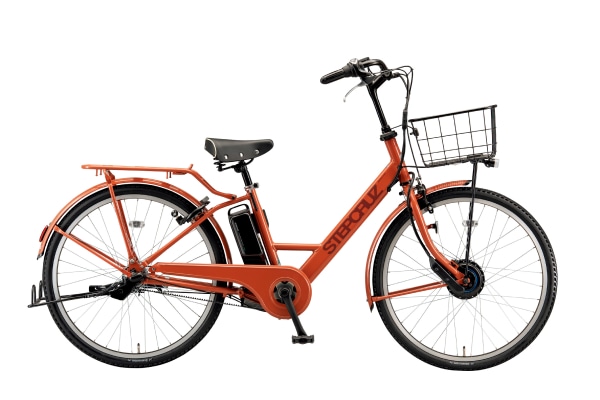 電動アシスト自転車 シティサイクル・ママチャリ BRIDGESTONE(ブリヂストン) STEPCRUZ ステップクルーズe  E.Xアンバーオレンジ 26インチ 2025年モデル ST6B45