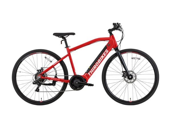 電動アシスト自転車 スポーツ車 THIRDBIKES(サードバイクス) FESMOTOR レッド 700C 38213