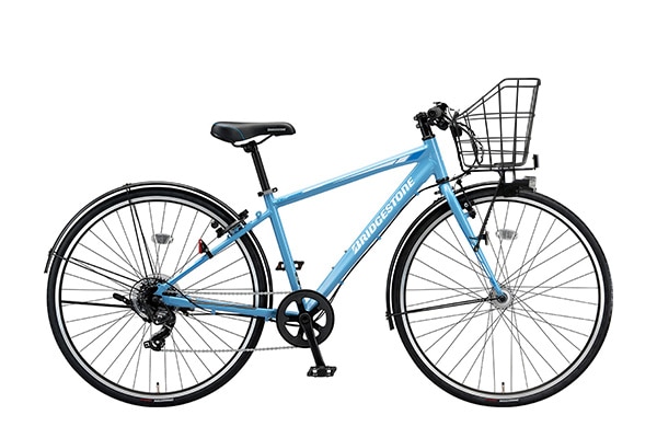 スポーツ車 シティサイクル・ママチャリ BRIDGESTONE(ブリヂストン) カゴ付きTB1 E.Xスモークブルー 27インチ 2022年モデル TB422-BK