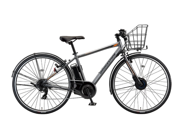 電動アシスト自転車 スポーツ車 BRIDGESTONE(ブリヂストン) カゴ付きTB1e T.Xマットグレー 27インチ 2025年モデル TB7B45