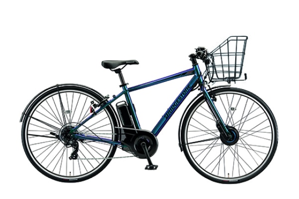 電動アシスト自転車 スポーツ車 BRIDGESTONE(ブリヂストン) カゴ付きTB1e P.Xマジックブルー 27インチ 2025年モデル TB7B45