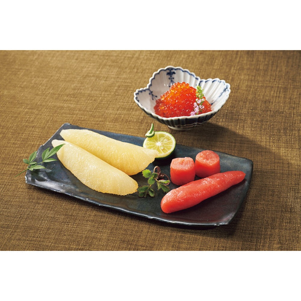 ◆【お歳暮限定】吉崎水産 迎春魚卵(3点セット)◇メーカー直送 ▼返品・キャンセル不可【他商品との同時購入不可】