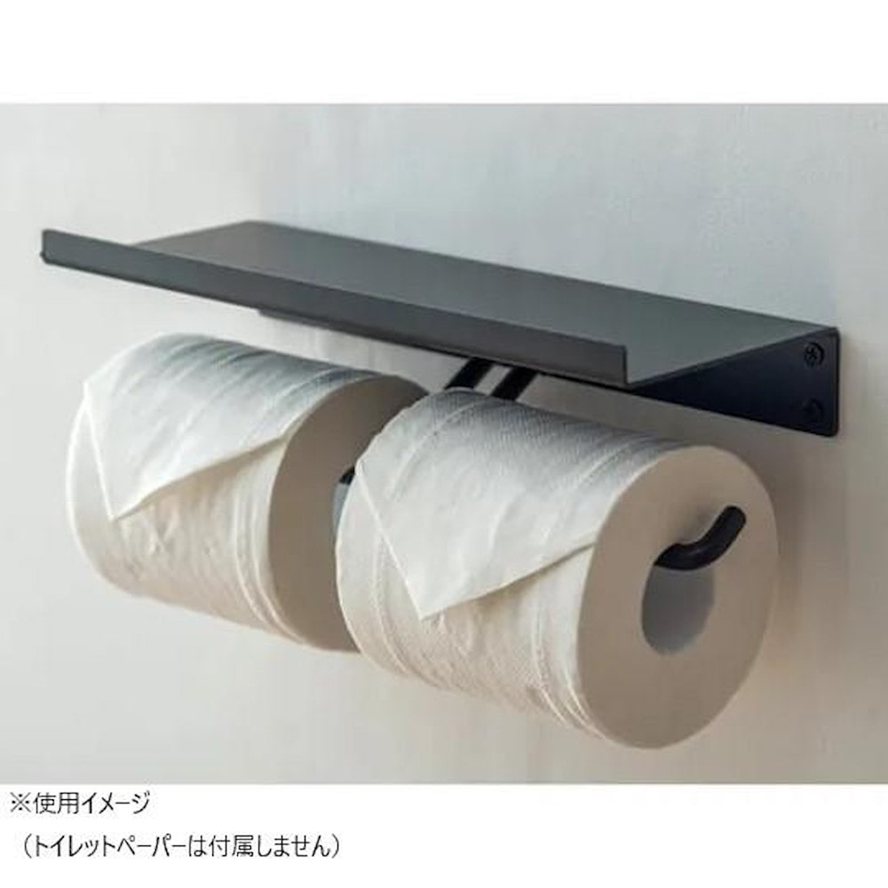 ミルスケール トイレットペーパーホルダー ダブル 63826 【直送品】 返品・キャンセル・他商品と同時購入は不可
