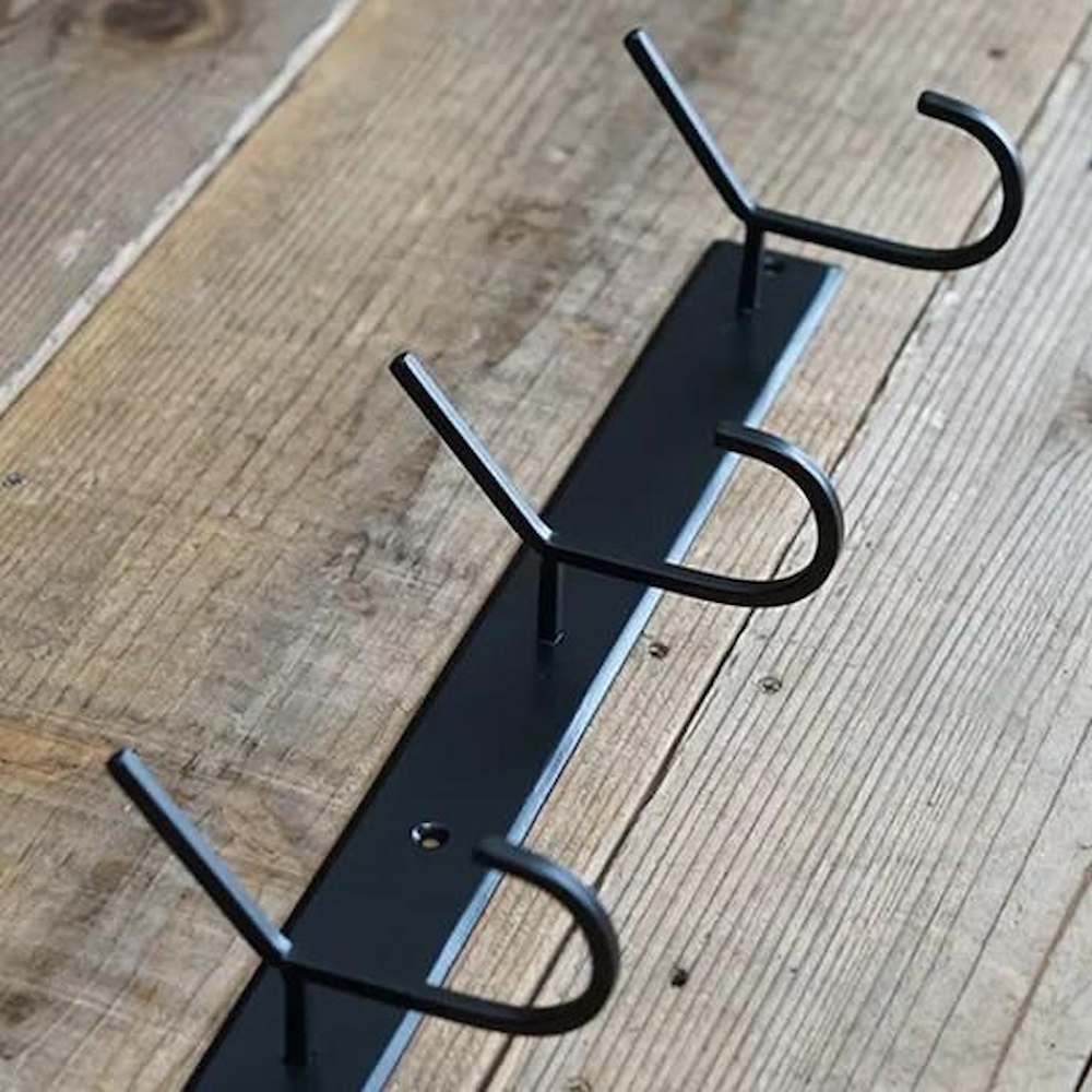 フック L ブラック 63885 【直送品】 返品・キャンセル・他商品と同時購入は不可