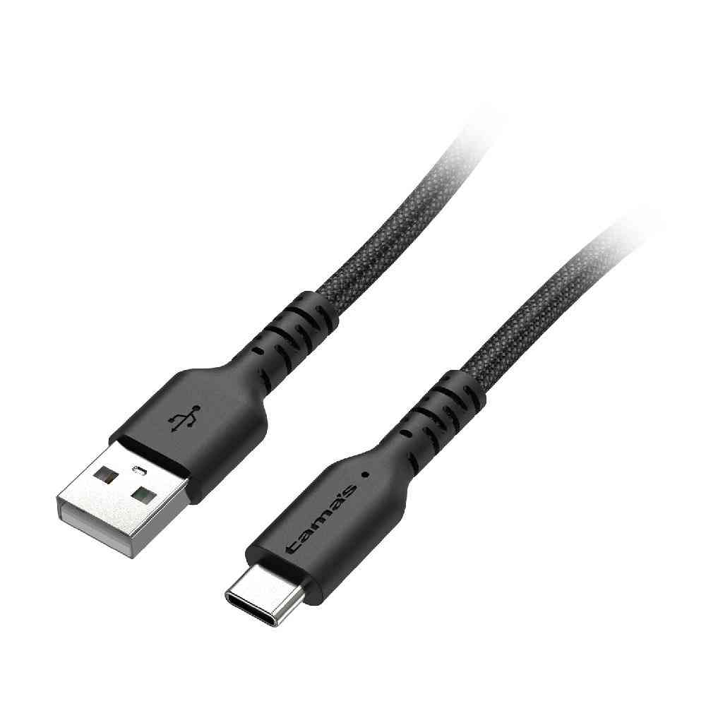 tama’s USB-AtoCマグネットケーブル 1.0m TH320C10K 1個 ブラック
