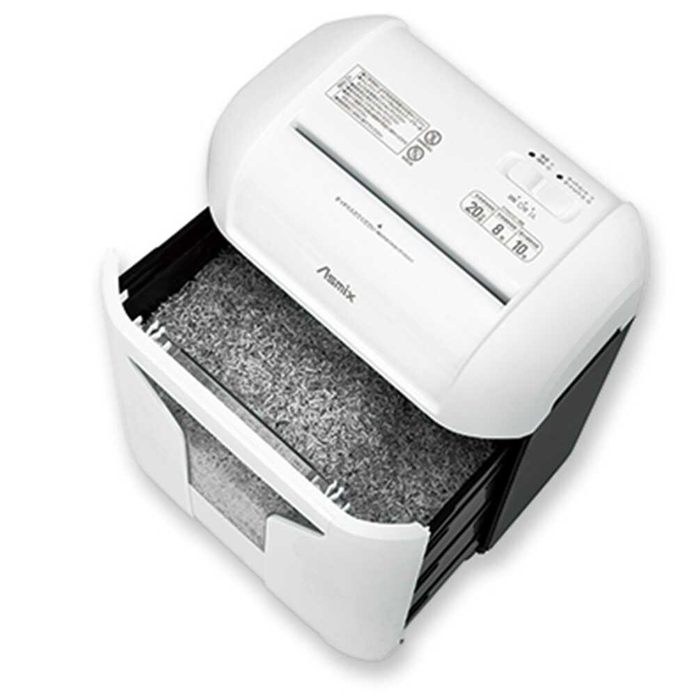 アスカ S404M マイクロカットシュレッダー 白