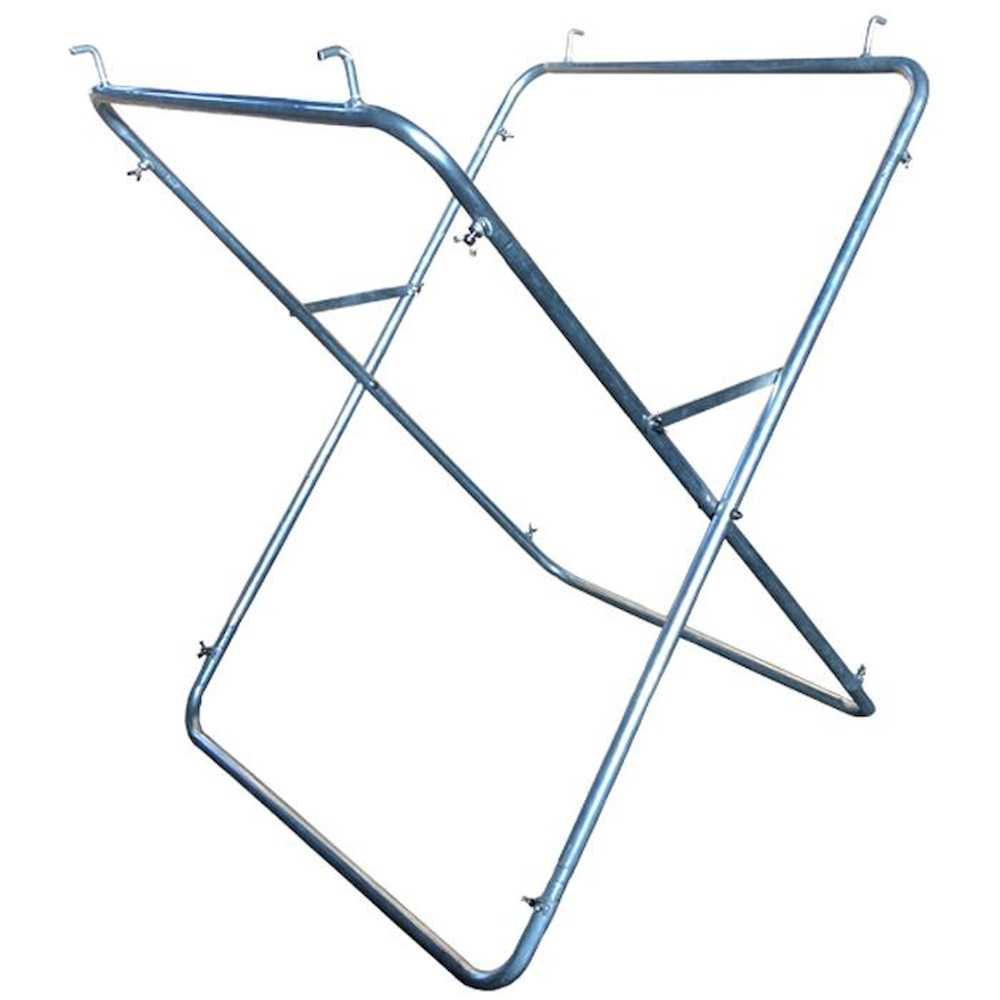 アルミフレーム折りたたみ式フレコンスタンド AFS-900Z 【直送品】 返品・キャンセル・他商品と同時購入は不可