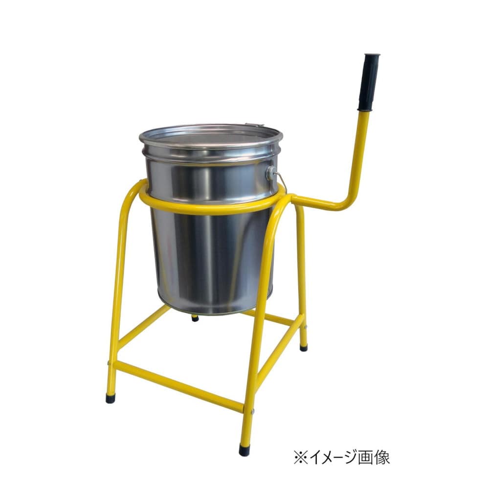 ハンドル付ペール缶スタンド1段 APS-01 【直送品】 返品・キャンセル・他商品と同時購入は不可