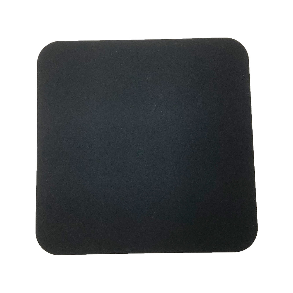 アイオン 超吸水コースター 角型 ブラック