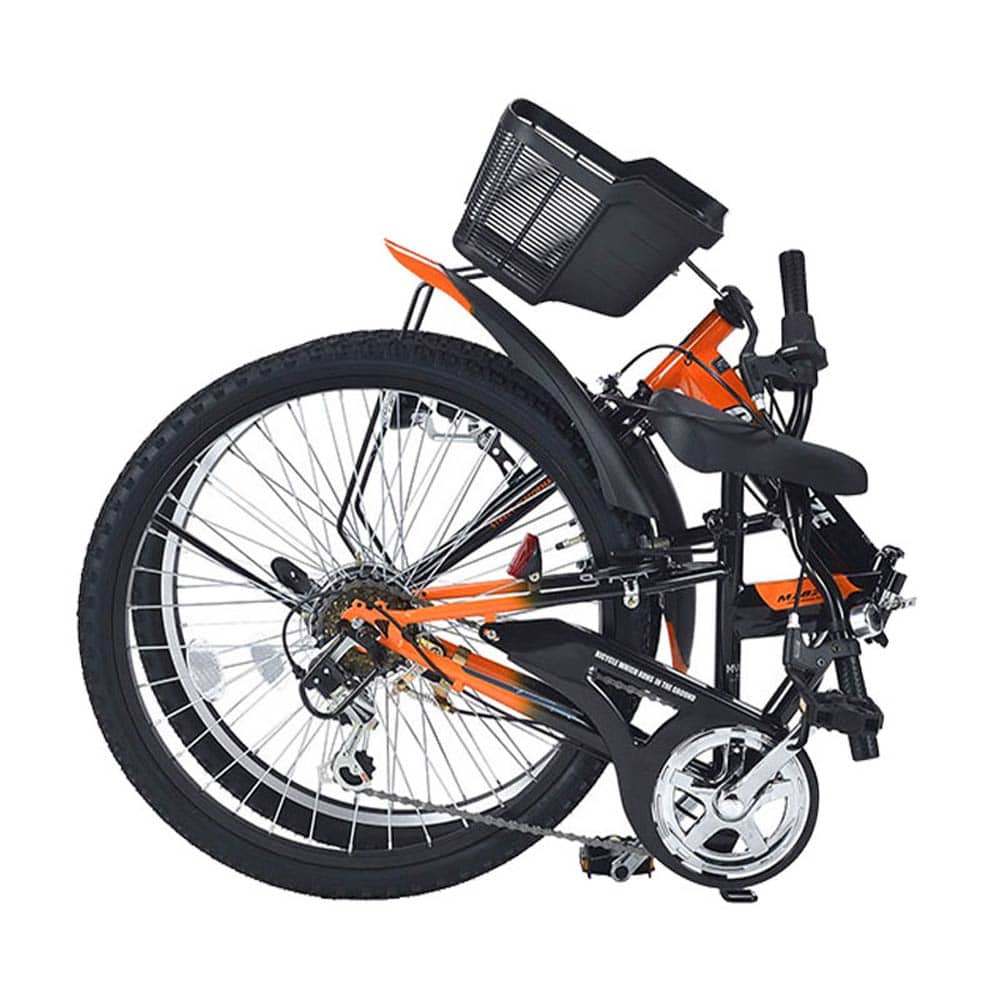 折りたたみジュニアMTB 6段変速 MJ822F メーカー直送▼返品・キャンセル不可【他商品との同時購入不可】