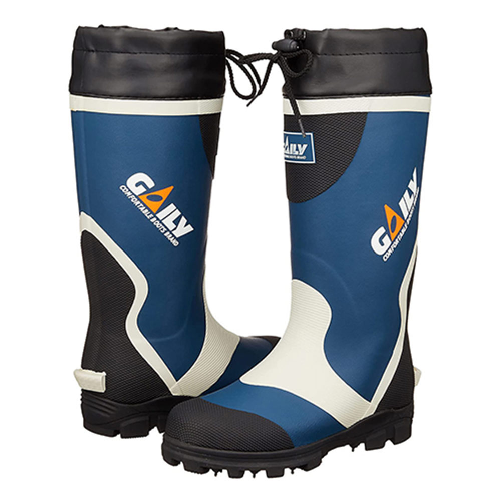 スパイク長靴 ブルー S メーカー直送 ▼返品・キャンセル不可【他商品との同時購入不可】