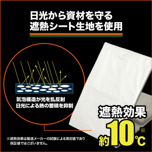 TRUSCO スーパー遮熱パレットカバー1100X900XH1300 【直送品】 返品・キャンセル・他商品と同時購入は不可