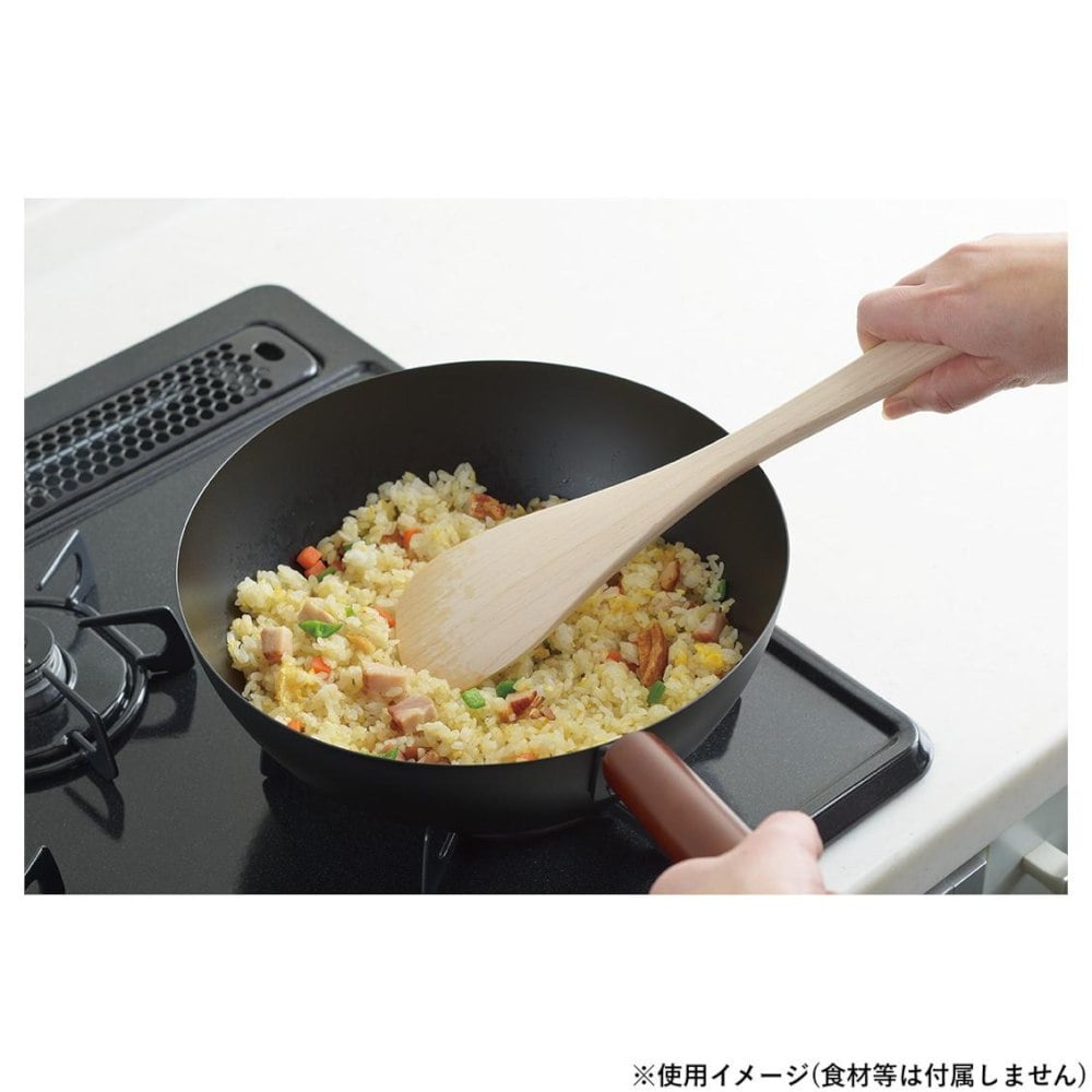 鉄鍋 フライパン26cm深型 シリコンコーティング 5274 メーカー直送 ▼返品・キャンセル不可【他商品との同時購入不可】