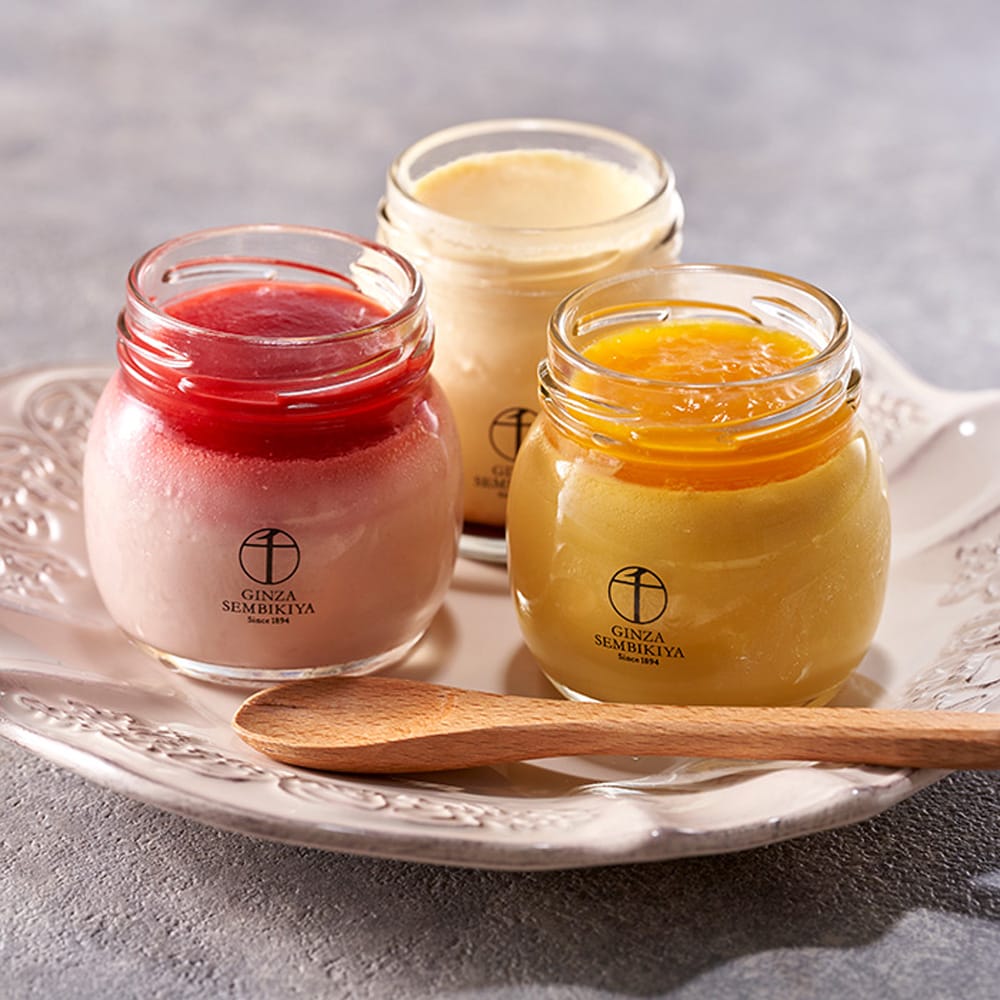 ◆銀座千疋屋 銀座プリン詰合せ 6個×1箱 ◇メーカー直送▼返品・キャンセル不可【他商品との同時購入不可】