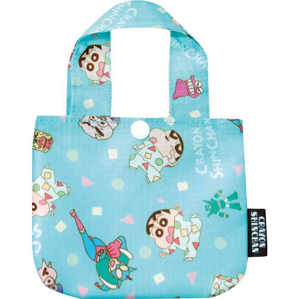 ジェイズプランニング エコバッグ クレヨンしんちゃん 1個入り ブルー