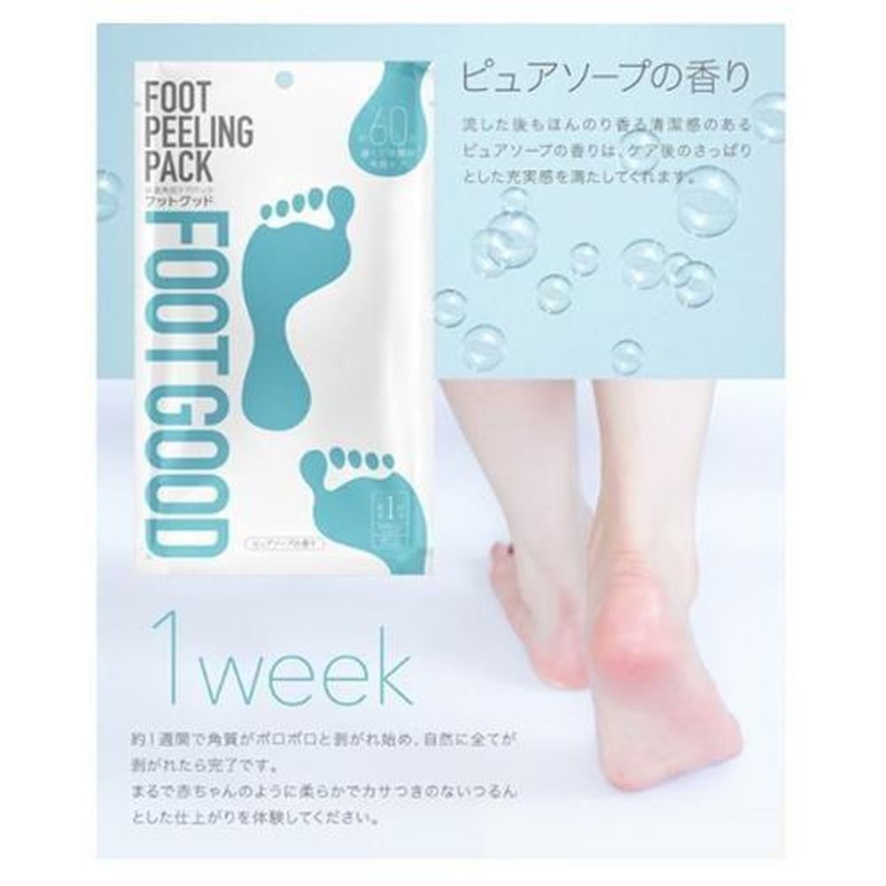 FOOT GOOD 足裏角質ケアパック 3回分