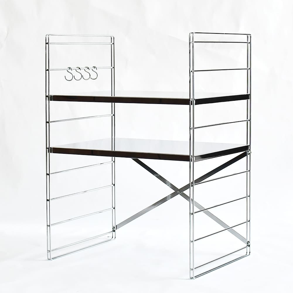 2330 ダブルフレームトースターラック45 2段 メーカー直送 ▼返品・キャンセル不可【他商品との同時購入不可】