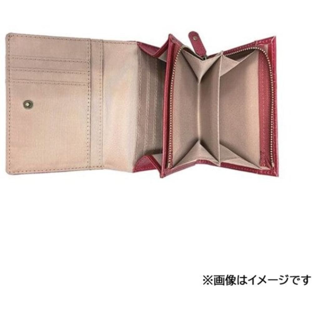 スヌーピーLC スマイル 二つ折財布 牛革 CA SN0144 メーカー直送 ▼返品・キャンセル不可【他商品との同時購入不可】