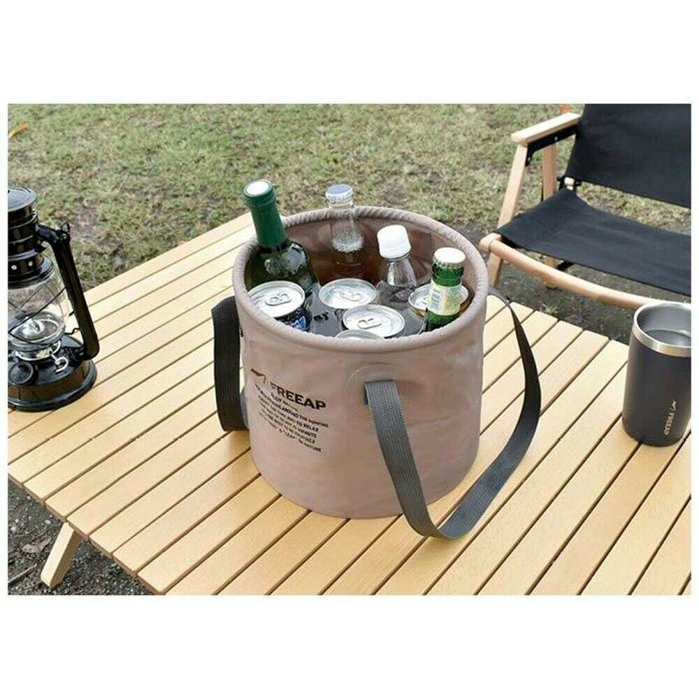 パークレーン ラウンドバケット10L ベージュ ベージュ