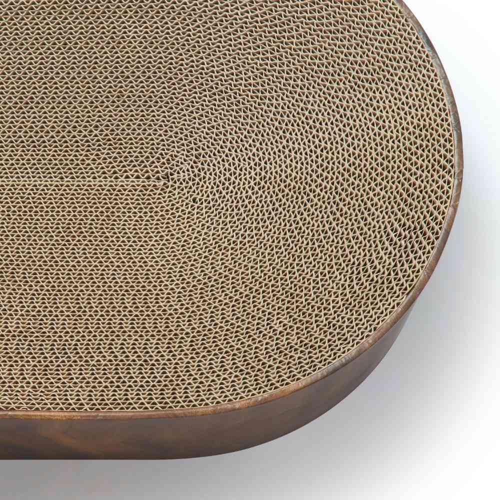 バリバリボウルXL オーバル ダークブラウン メーカー直送▼返品・キャンセル不可【他商品との同時購入不可】