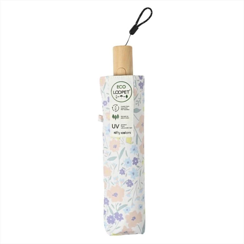 晴雨兼用 折りたたみ傘 58cm エコルーペット 17441OF 【直送品】 返品・キャンセル・他商品と同時購入は不可