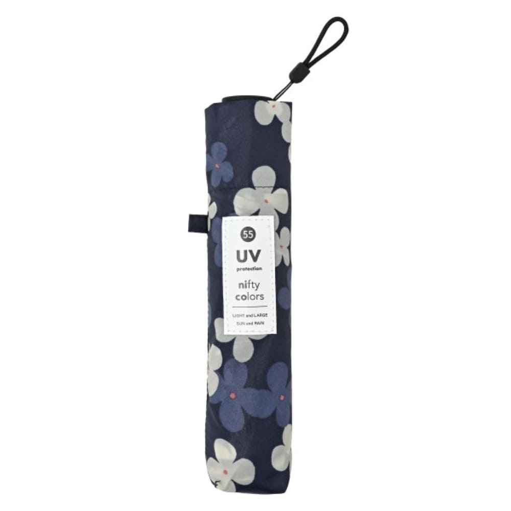 折りたたみ傘 1798NV ハンナ カーボン軽量ミニ55 メーカー直送 ▼返品・キャンセル不可【他商品との同時購入不可】