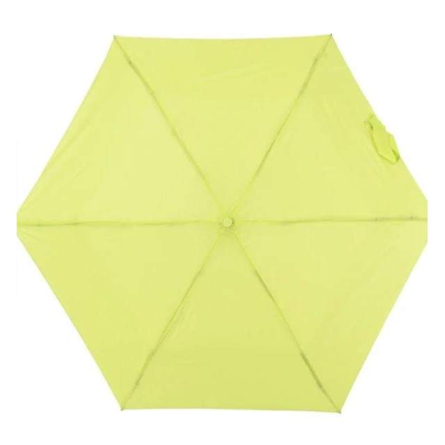 晴雨兼用日傘 UVカット 折りたたみ傘 ポケラ 軽量6段 50cm LG 【直送品】 返品・キャンセル・他商品と同時購入は不可