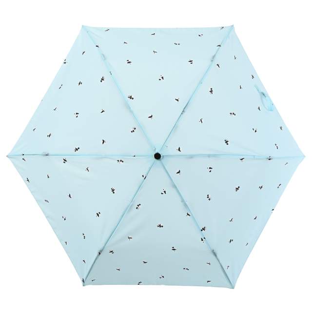 形状記憶 晴雨兼用日傘 折りたたみ傘 メモリラパンダ 軽量50cm 【直送品】 返品・キャンセル・他商品と同時購入は不可