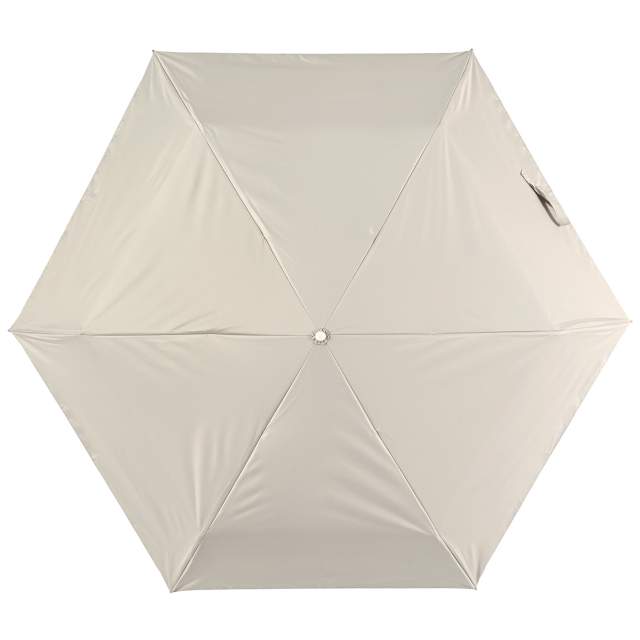 遮光率100% 晴雨兼用日傘 折畳傘 ソラニ 軽量50cm BG 【直送品】 返品・キャンセル・他商品と同時購入は不可
