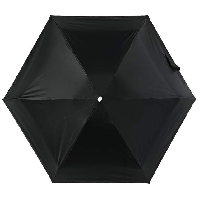 一級遮光 晴雨兼用日傘 折畳傘 ソラニミニマム 軽量50cm BK 【直送品】 返品・キャンセル・他商品と同時購入は不可
