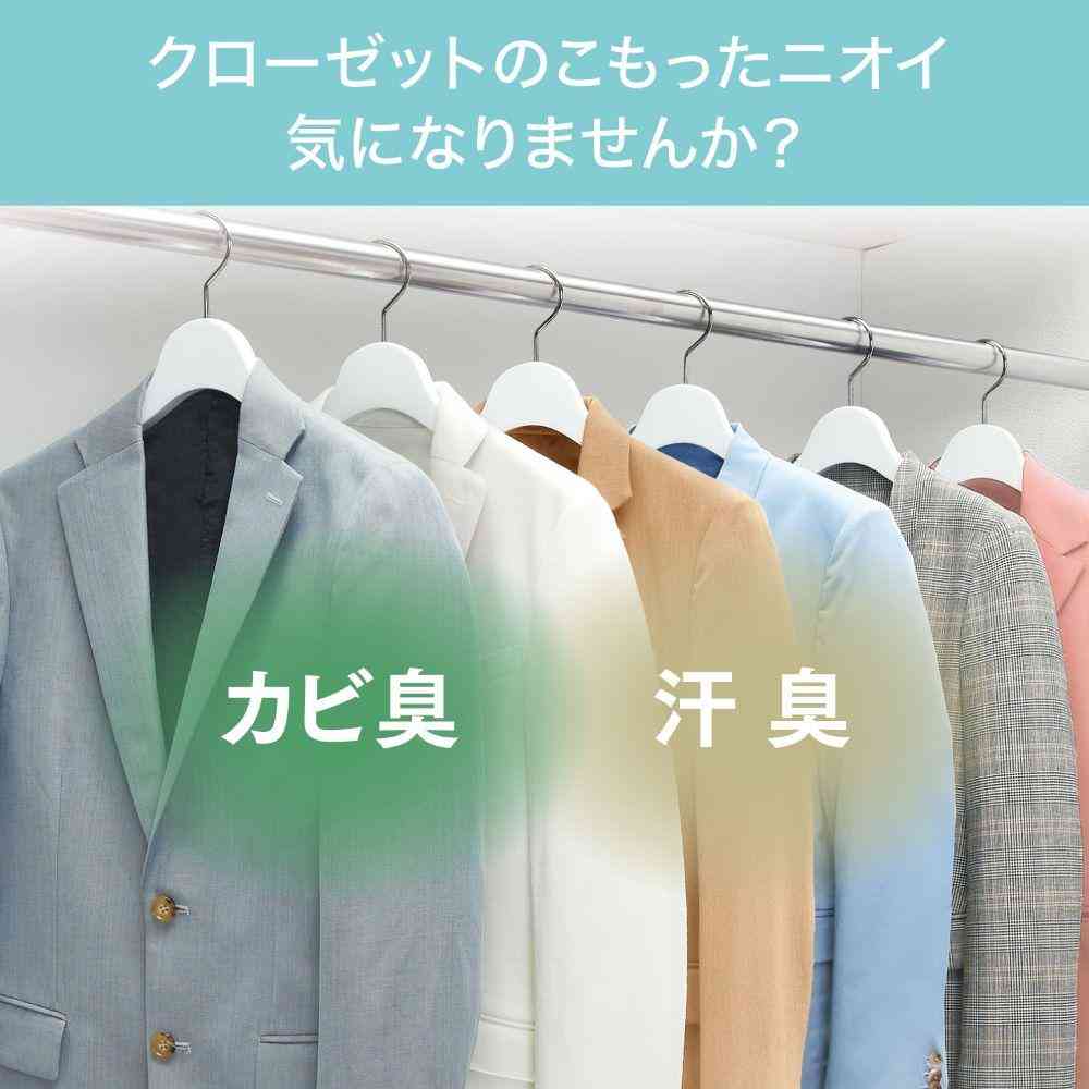エステー 消臭力 NOTE クローゼット用 ホワイトリリー 1個