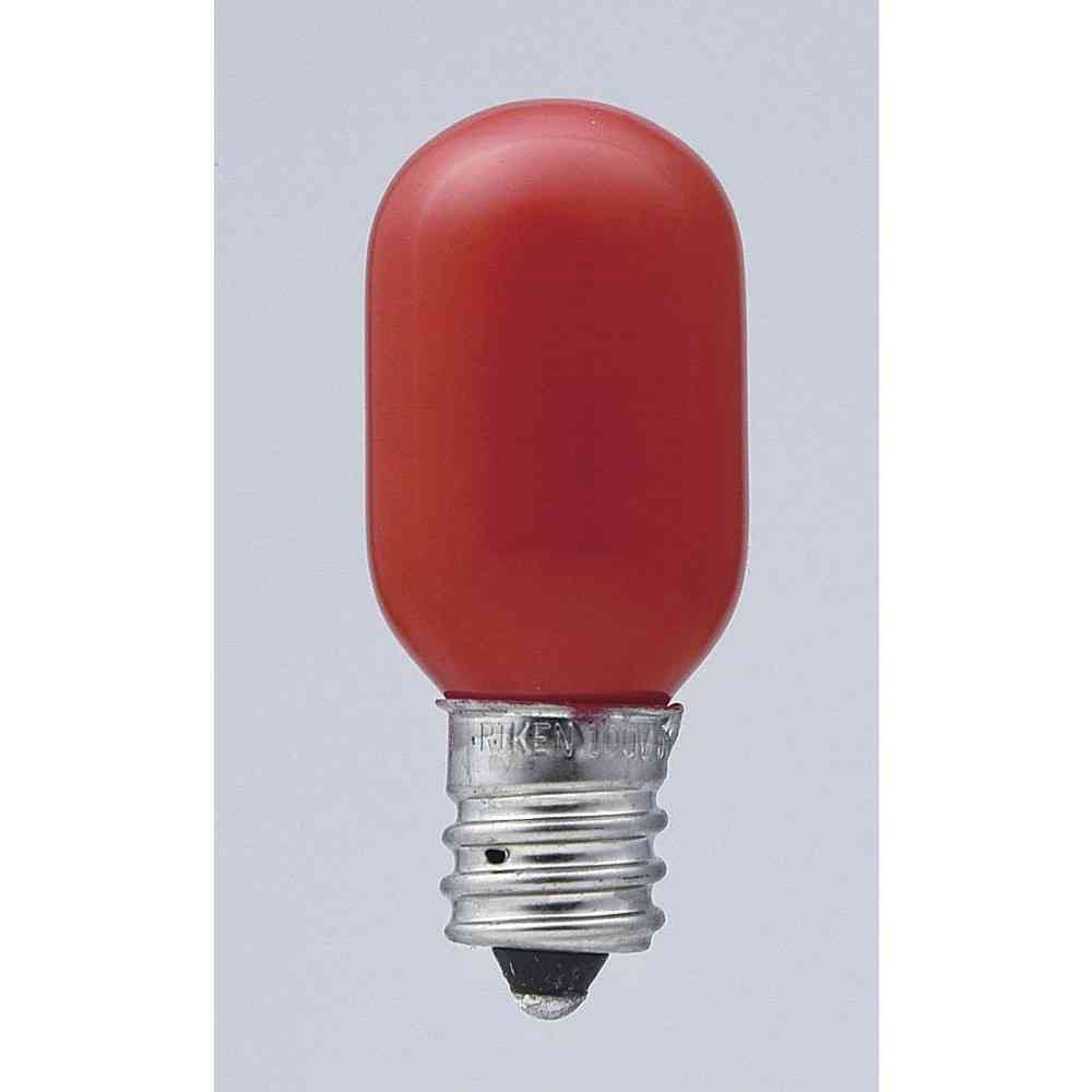 エルパ ELPA カラーナツメ球 5W 赤 E12 G-10H(R) 2個入