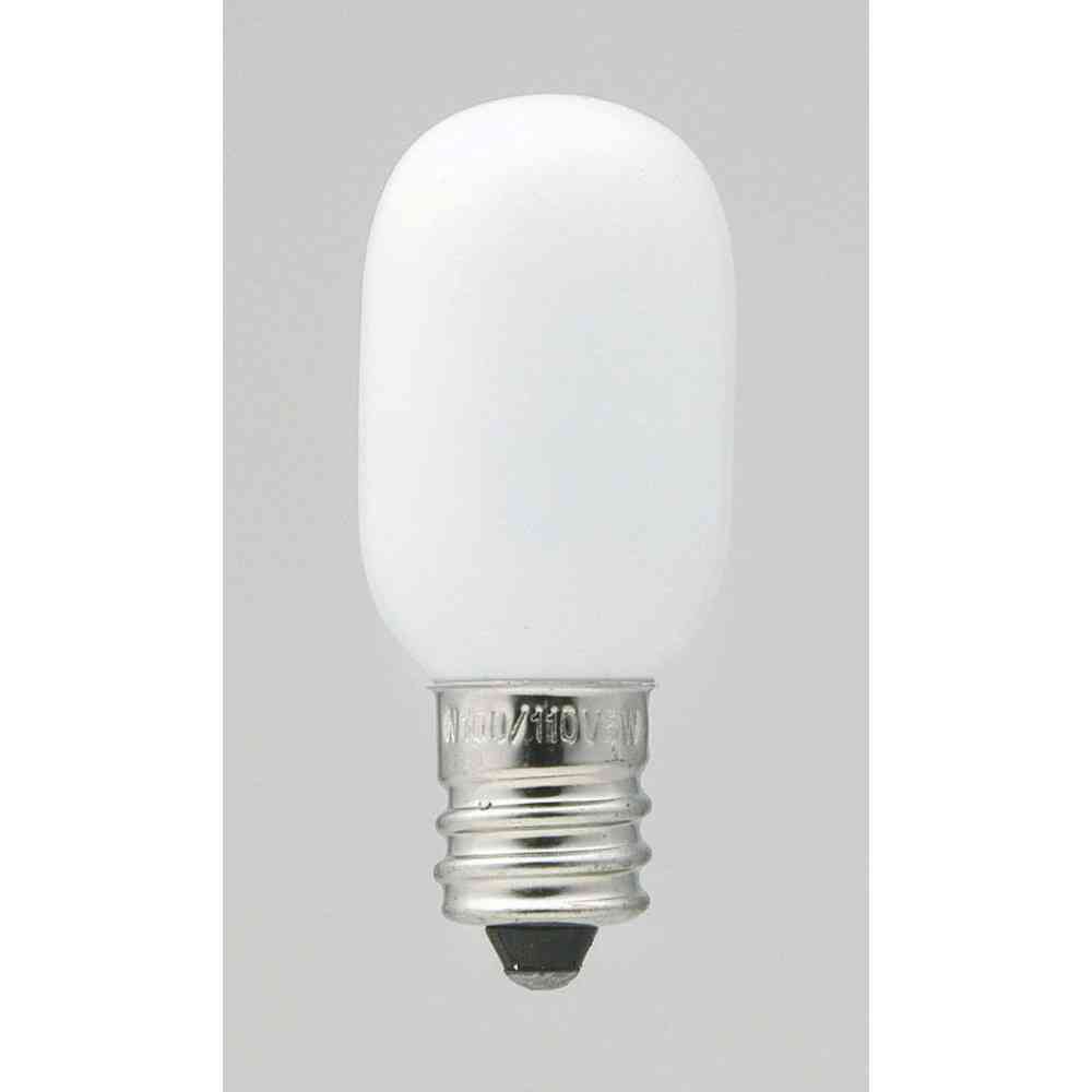 エルパ ELPA ナツメ球 5W ホワイト E12 G-1010H 2個入