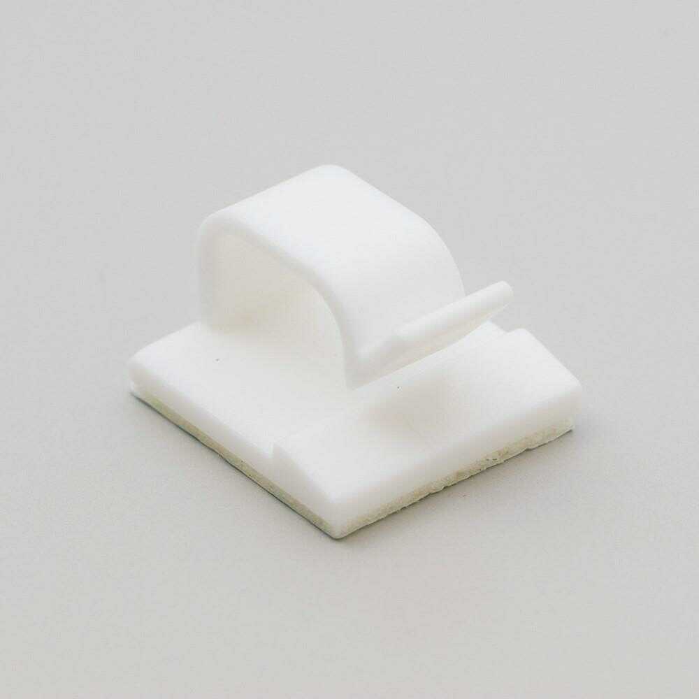 エルパ ELPA コードクリップ PE-718NH 8個入 ホワイト