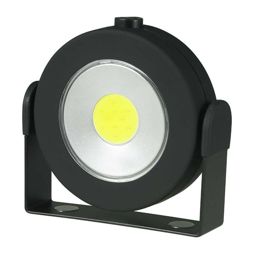 エルパ ELPA LEDマグネットライト マグネット付で便利に使える COB LED 150LM DOP-WL07(BK)