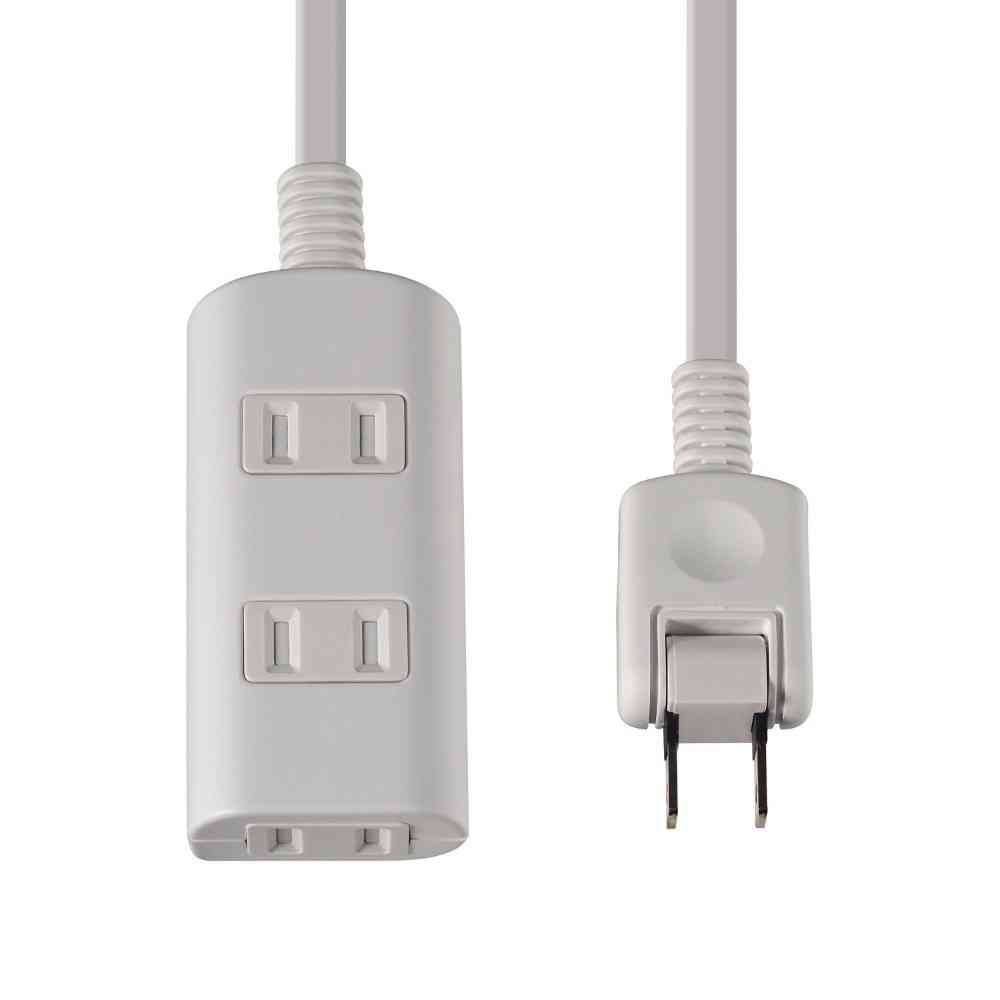 エルパ ELPA 扉付タップラン3P0.5m WBT-N3005B(W) ホワイト