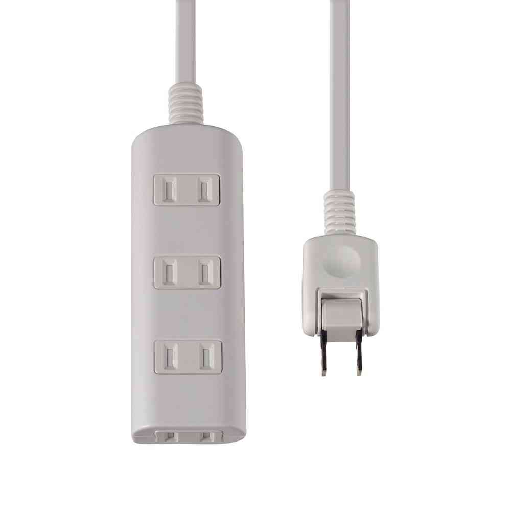 エルパ ELPA 扉付タップラン4P3m WBT-N4030B(W) ホワイト