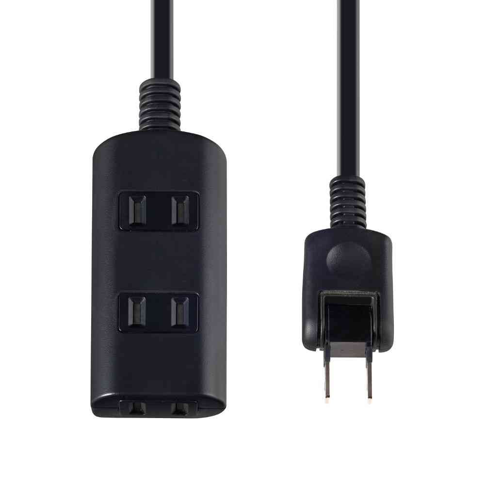 エルパ ELPA 扉付タップラン3P1m WBT-N3010B(BK) ブラック