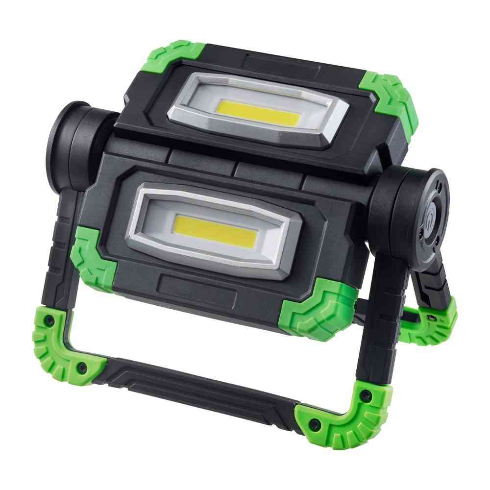 エルパ ELPA LED両面ポータブルライト ライトが360°回転 広範囲を照らす DOP-WL30