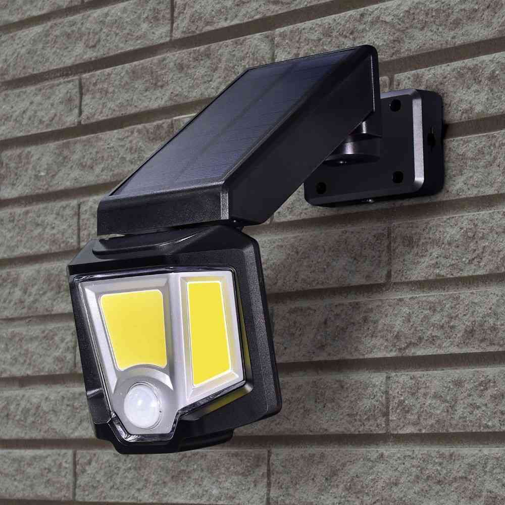 エルパ ELPA ソーラー式 センサーライト 広範囲を照射 角度自在 ESL-151SL