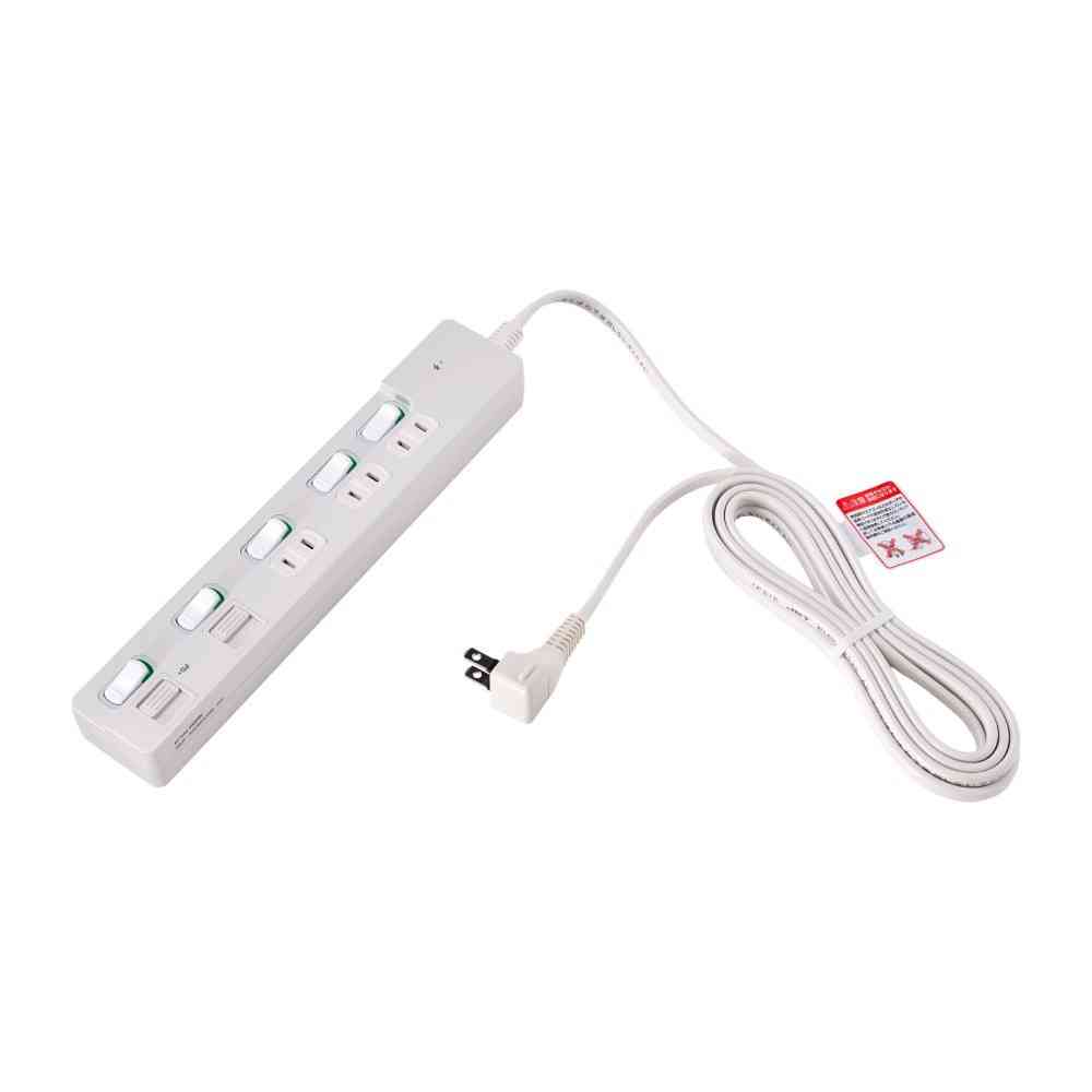 エルパ ELPA SW付USBタップ3m WLK-3223SUC(W)