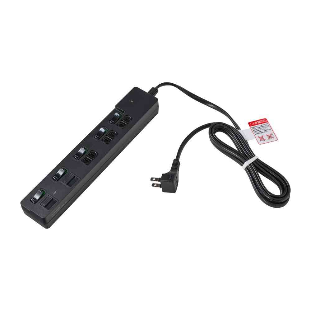 エルパ ELPA SW付USBタップ2m黒 WLK-3222SUC(BK)