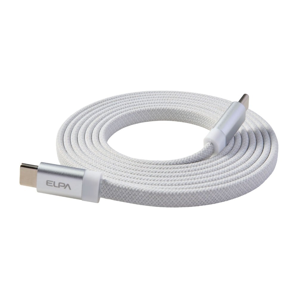 エルパ ELPA マグネットUSBケーブル フラット CtoC MCA-FCC1560