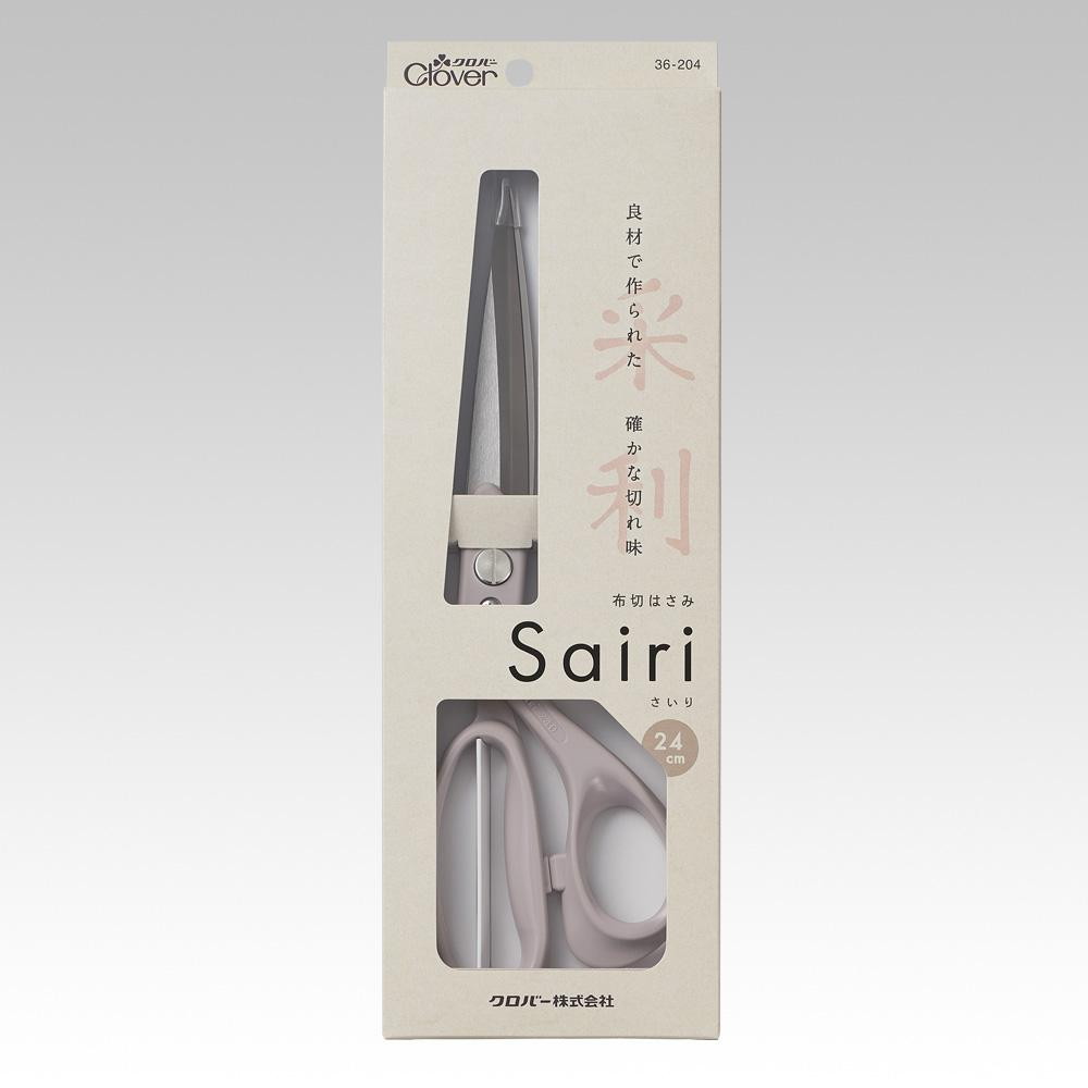 クロバー 布切はさみ「采利(さいり)」 24cm 36-204 【直送品】 返品・キャンセル・他商品と同時購入は不可