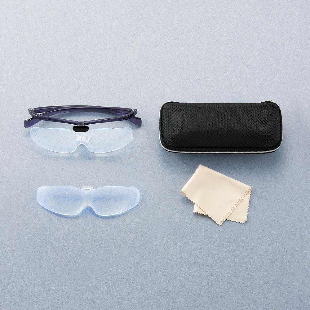 クロバー クロバークラフトルーペ 1.6倍&2.0倍 【直送品】 返品・キャンセル・他商品と同時購入は不可