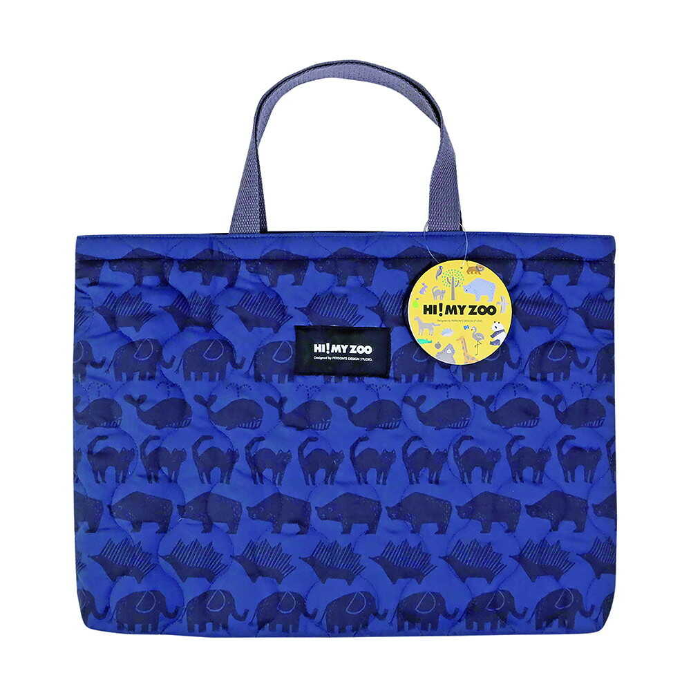 クツワ HI!MY ZOO レッスンバッグ ネイビー 102g