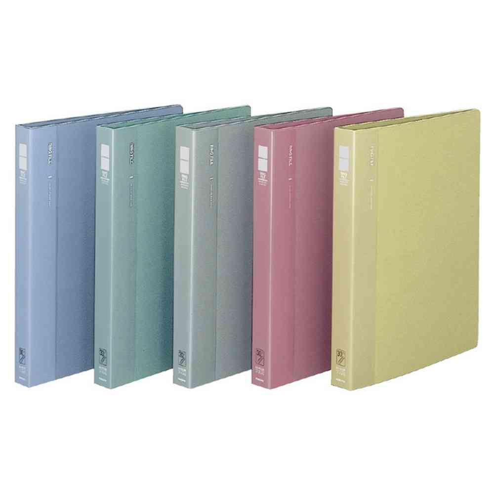 コクヨ リングファイルA4-30穴 ワイド 1冊 青